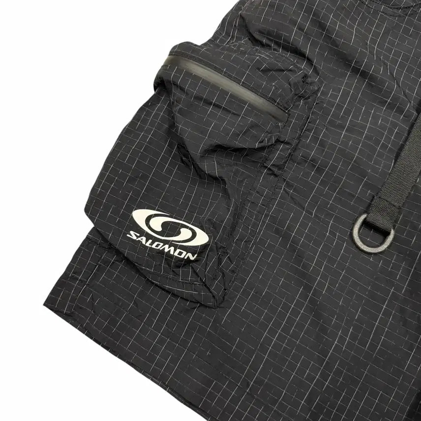 [BUNJANG] Salomon Pinnacle 6-inch Cargo Shorts Black L / 살로몬 피나클 6인치 카고 쇼츠 반바지 블랙 L