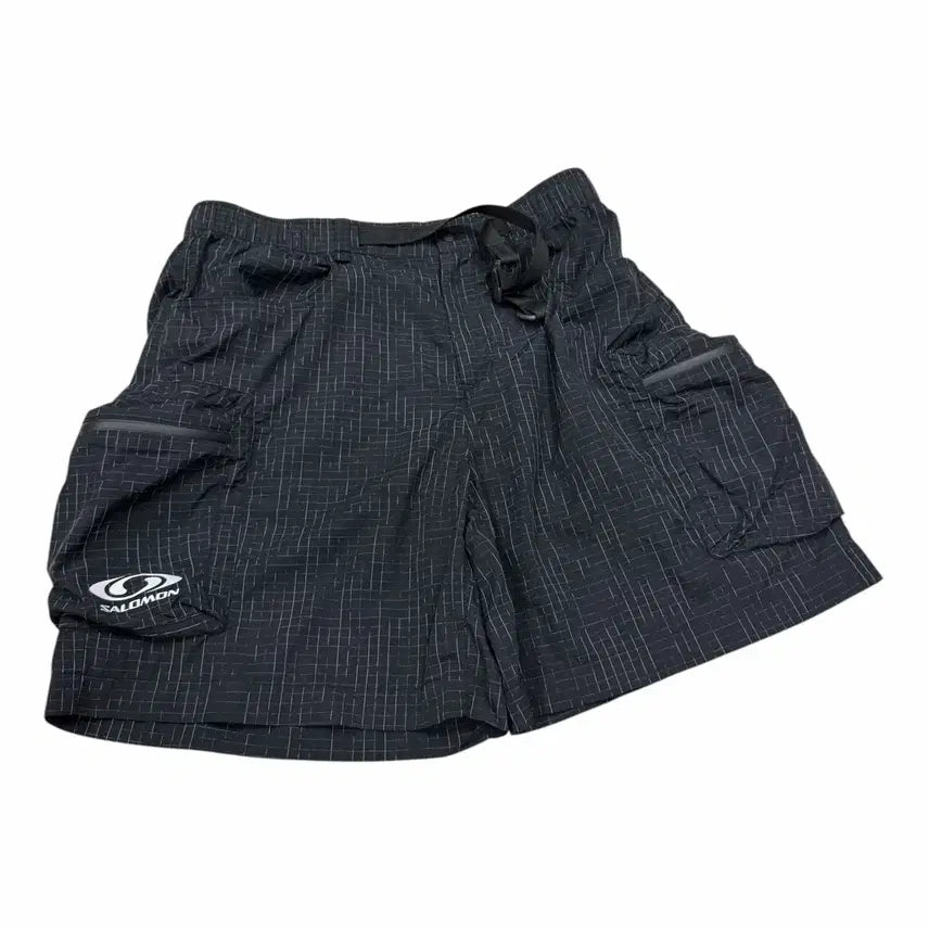 [BUNJANG] Salomon Pinnacle 6-inch Cargo Shorts Black L / 살로몬 피나클 6인치 카고 쇼츠 반바지 블랙 L