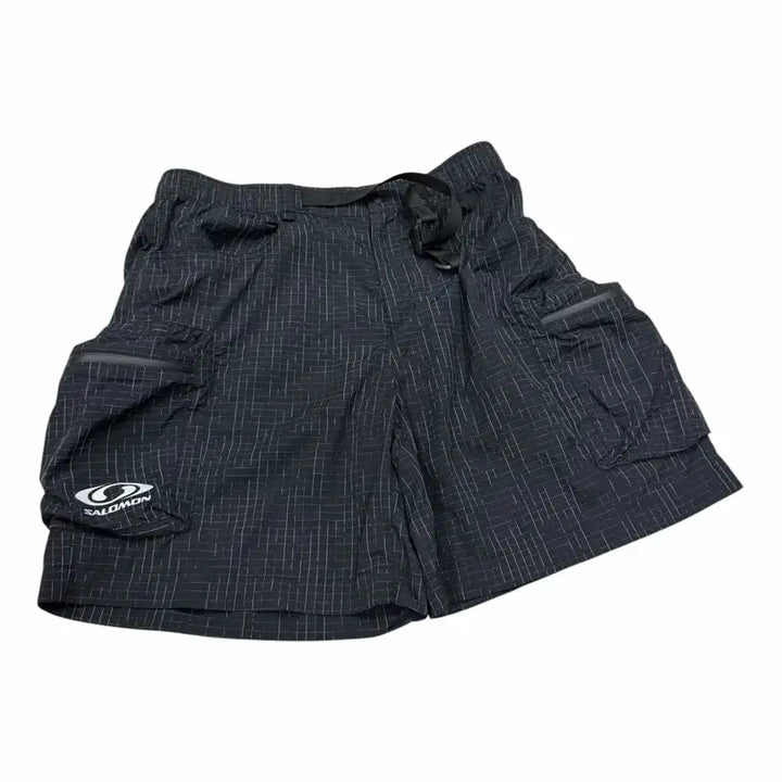 [BUNJANG] Salomon Pinnacle 6-inch Cargo Shorts Black L / 살로몬 피나클 6인치 카고 쇼츠 반바지 블랙 L
