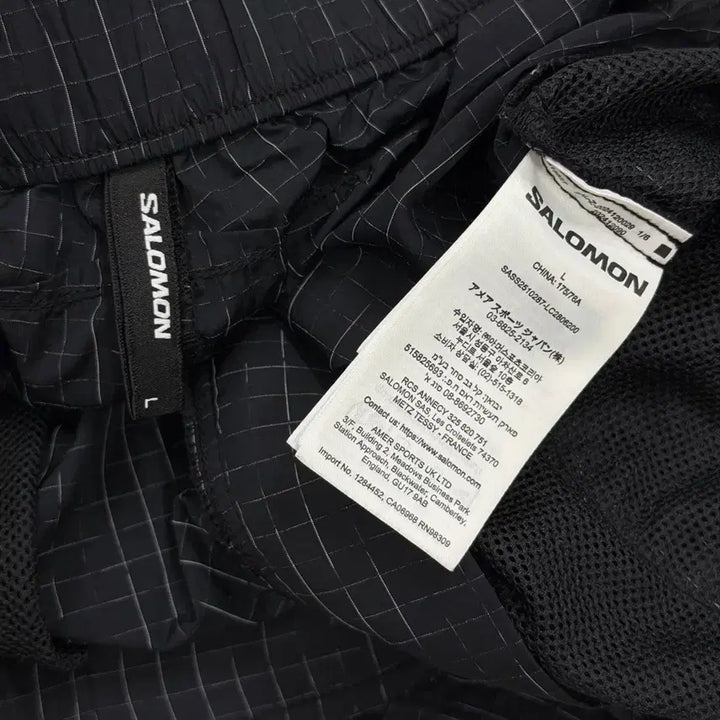 [BUNJANG] Salomon Pinnacle 6-inch Cargo Shorts Black L / 살로몬 피나클 6인치 카고 쇼츠 반바지 블랙 L