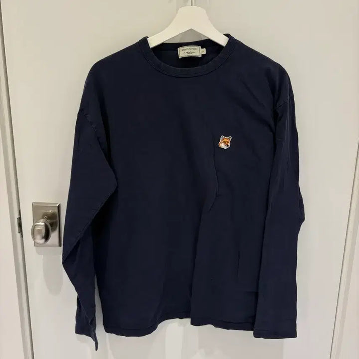 [BUNJANG] Maison Kitsune Long Sleeve Shirt / 메종키츠네 롱슬리브