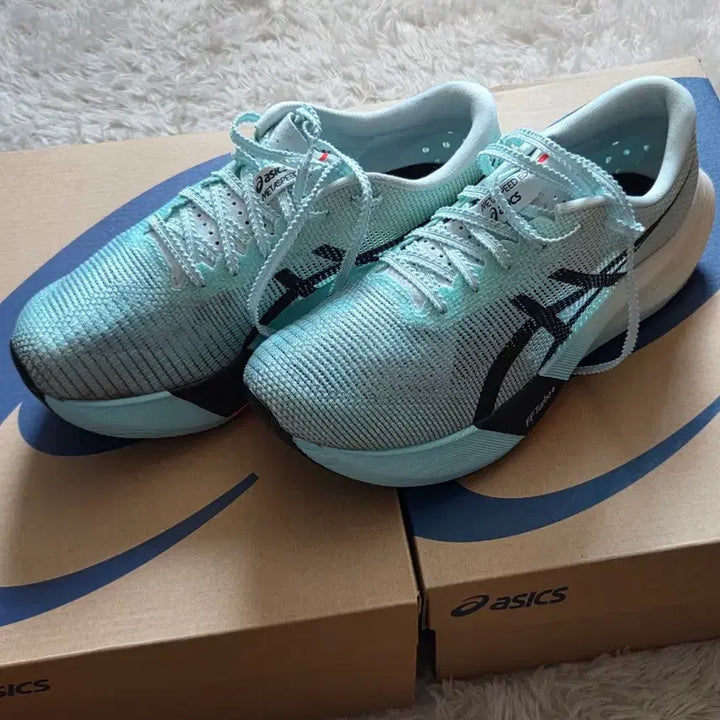 [BUNJANG] Asics Metaspeed Edge Paris Running Shoes / *아식스 메타스피드 엣지 파리 250mm(245추천)민트