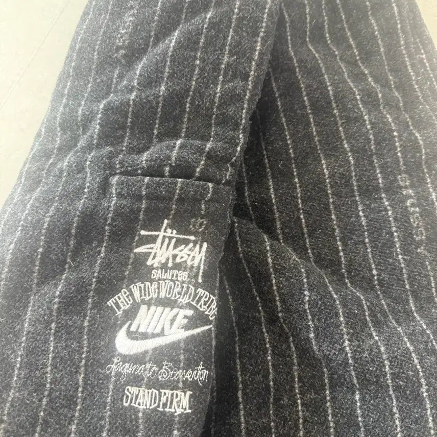 [BUNJANG] Nike Stussy NRG Stripe Wool Pants / 나이키 스투시 NRG 스트라이프 울 팬츠 판매합니다