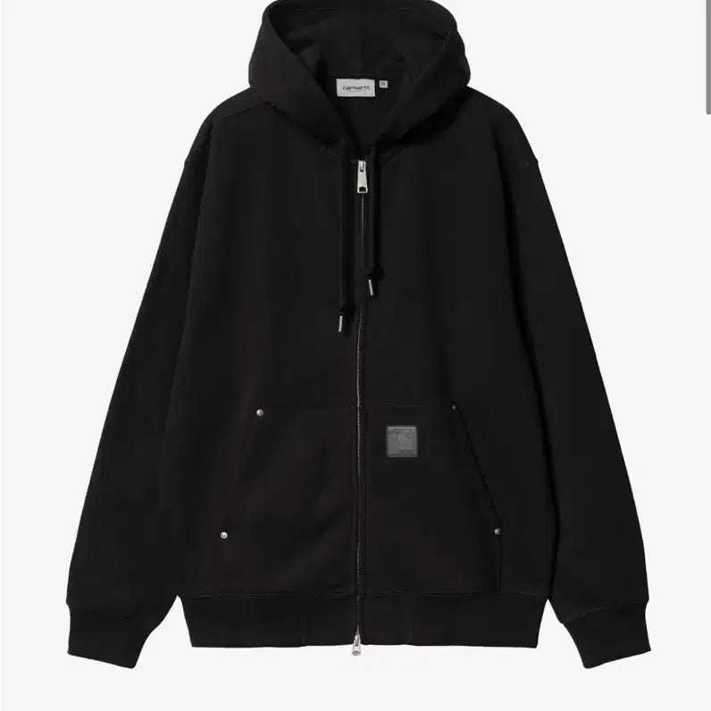[BUNJANG] Carhartt WIP Hooded Welson Sweat Jacket Black M / 칼하트wip후디드 웰던 스윗 자켓 블랙 m