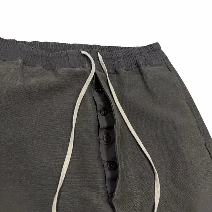 [BUNJANG] Rick Owens Darkshadows Drawstring Shorts Khaki / 릭오웬스 15FW 다크쉐도우 드로우스트링 쇼츠 반바지 카키