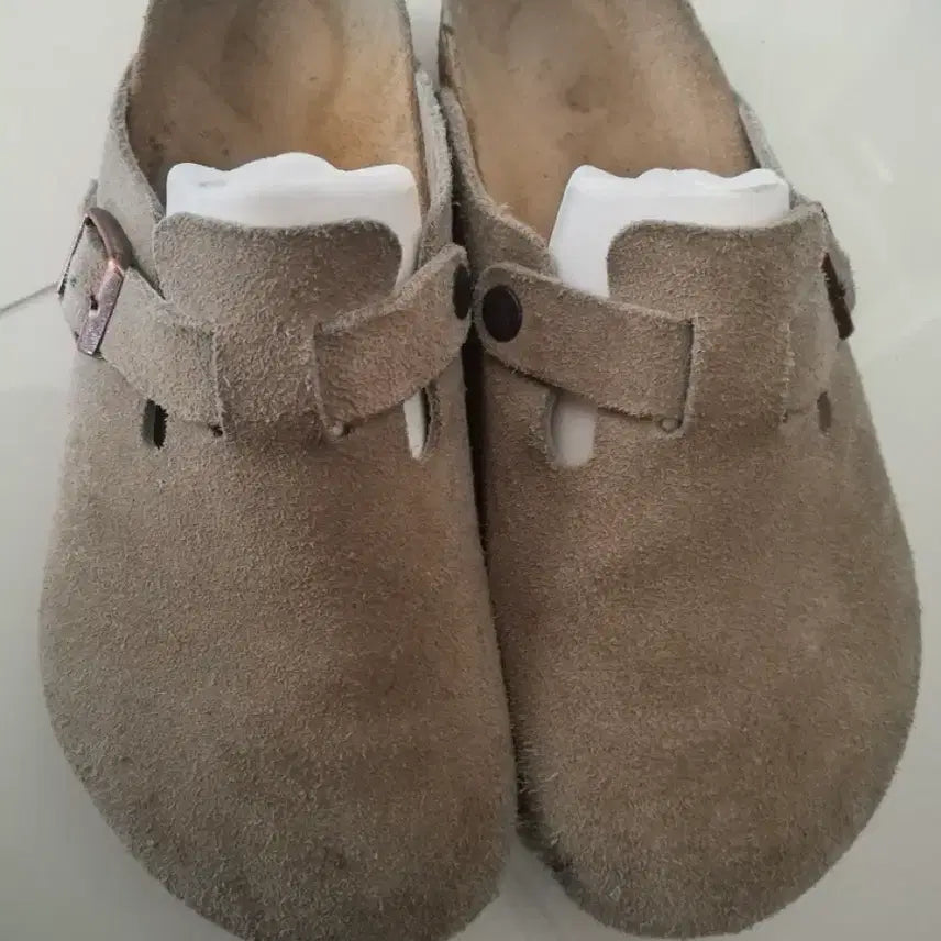 [BUNJANG] Birkenstock Boston Suede Leather Clog / 버켄스탁 보스턴 스웨이드 레더 토프 레귤러