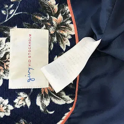 [BUNJANG] GIVY Navy Patterned Zip-up Jacket / GIVY 정품 - 통통55/새거수준