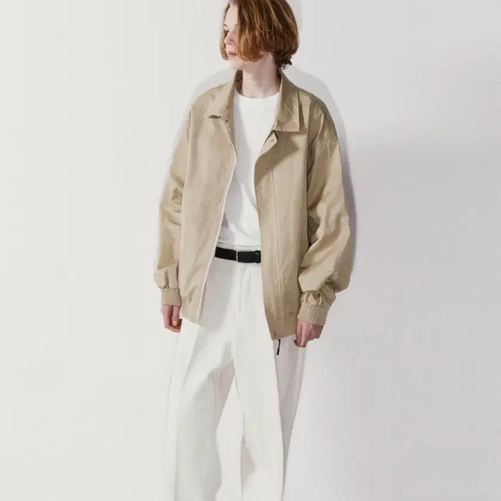 [BUNJANG] Beige Cotton Jacket / 베이지 코튼 자켓