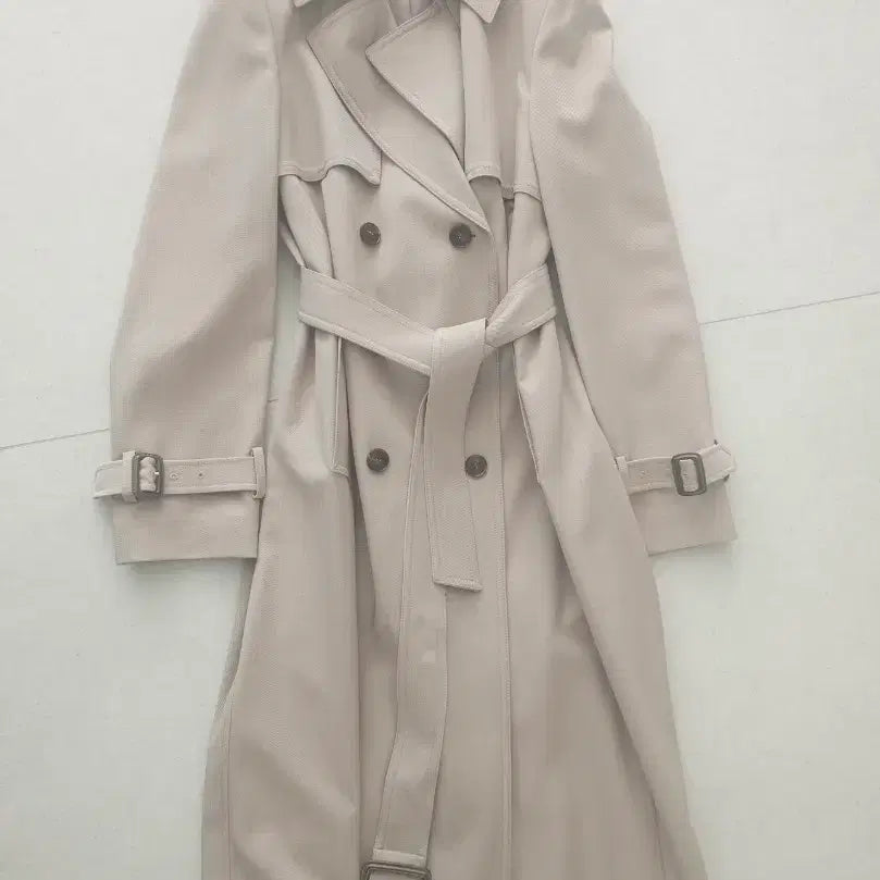 [BUNJANG] Line Trench Coat / 라인 트렌치코트(새제품)