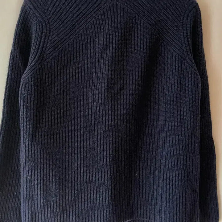 [BUNJANG] Wool Blend Deep Navy Pullover Sweater / 여성 풀오버스웨터/울혼방 55~66