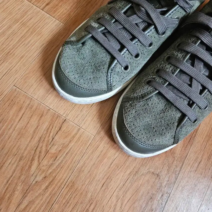 [BUNJANG] Camper Suede Sneakers Green / 캠퍼 스웨이드 스니커즈 그린