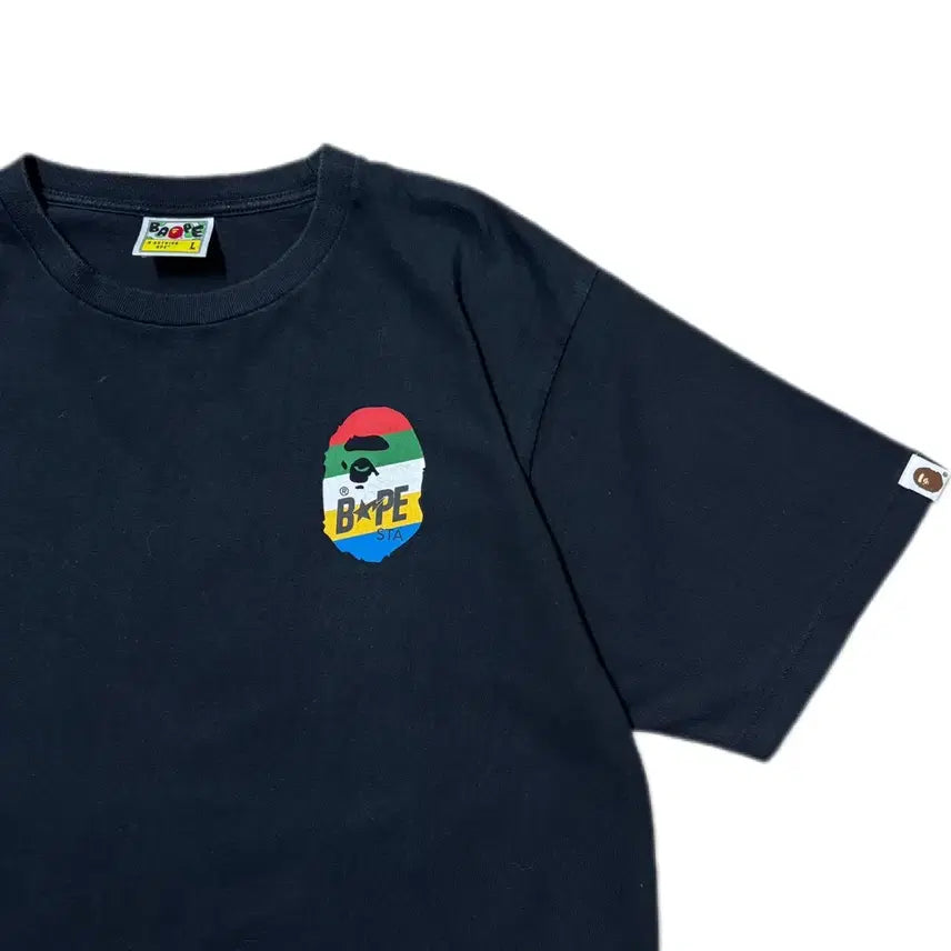 [BUNJANG] BAPE A Bathing Ape T-shirt / BAPE A Bathing Ape 베이프 스타 반팔티셔츠