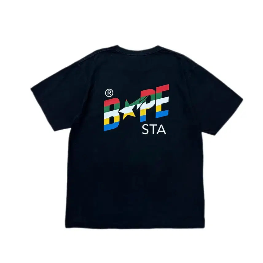 [BUNJANG] BAPE A Bathing Ape T-shirt / BAPE A Bathing Ape 베이프 스타 반팔티셔츠