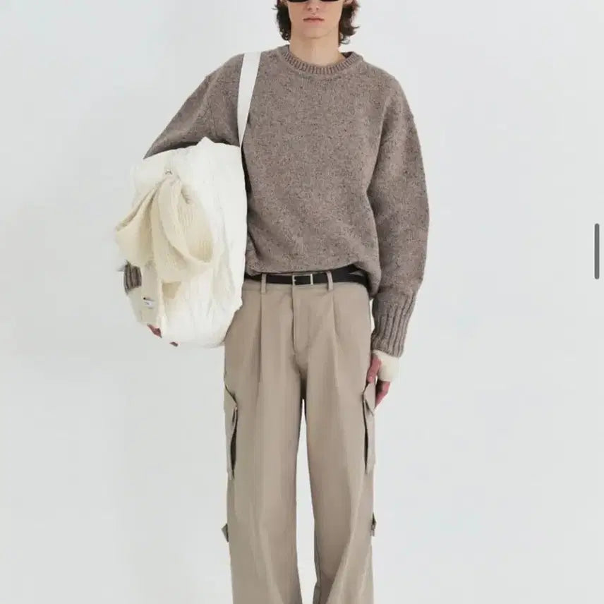 [BUNJANG] 윈더 MODIFIED WOOL KNIT SWEATER / 윈더 MODIFIED WOOL KNIT SWEATER