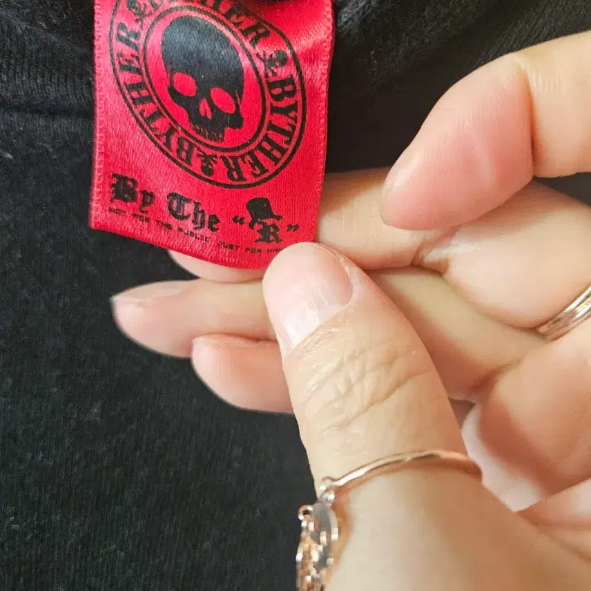 [BUNJANG] Byther R Skull Print Hoodie / 바이더알후드티셔츠