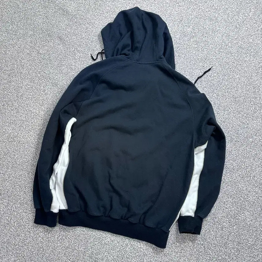 [BUNJANG] Nike 00s Old School Swoosh Half-Zip Hoodie / 나이키(Nike) 00s 올드스쿨 스우시 하프집업 후드티