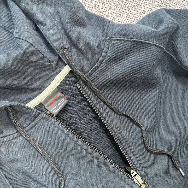 [BUNJANG] Nike 00s Old School Swoosh Half-Zip Hoodie / 나이키(Nike) 00s 올드스쿨 스우시 하프집업 후드티