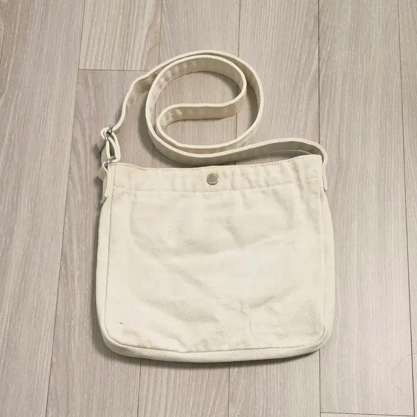 [BUNJANG] Kangol Canvas Crossbody Bag / 캉골 캔버스 크로스백