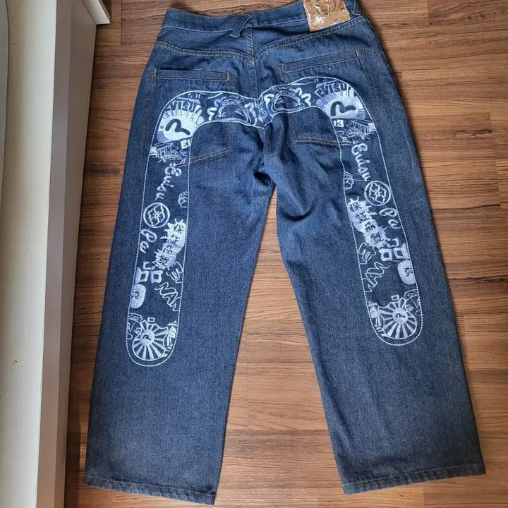 [BUNJANG] EVISU Denim Pants / EVISU 에비수 데님 바지