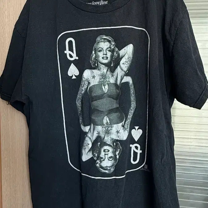 [BUNJANG] Marilyn Monroe QSPADE Vintage T-Shirt / 마릴린 먼로 큐스페이드 빈티지 티