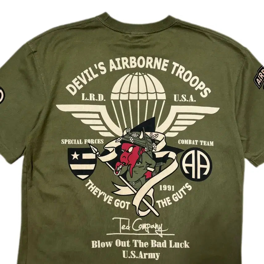 [BUNJANG] Ted Company Military Short Sleeve T-shirt / Ted Company 테드컴퍼니 밀리터리 반팔 티셔츠