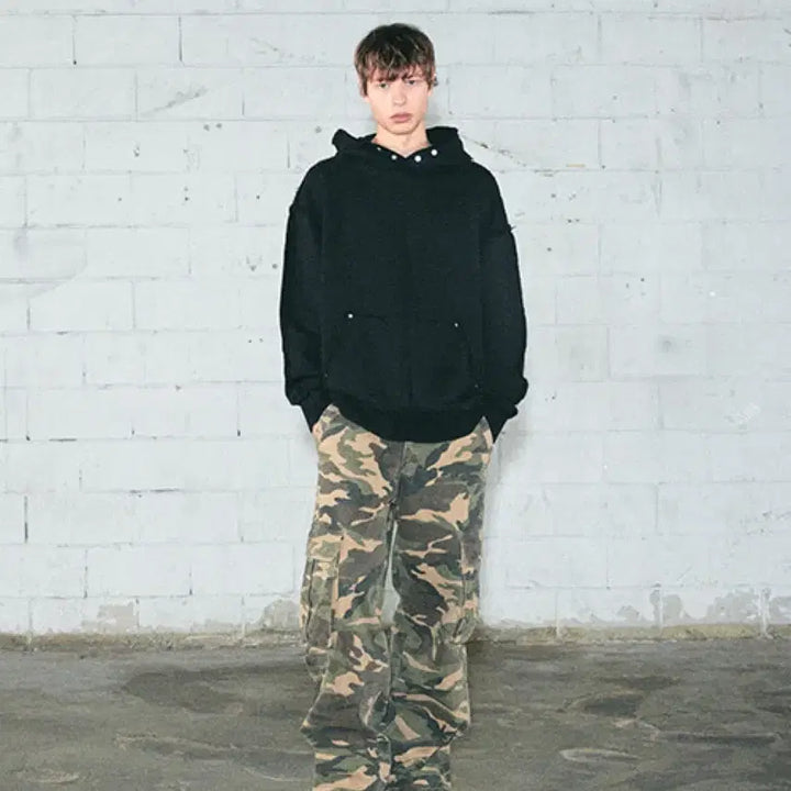 [BUNJANG] Lekim MA-1 Cargo Pants Camo / Lekim MA-1 CARGO PANTS 카모