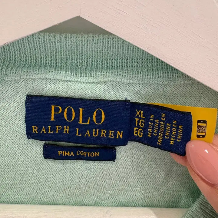 [BUNJANG] Polo Mint Cardigan / 폴로 민트 가디건