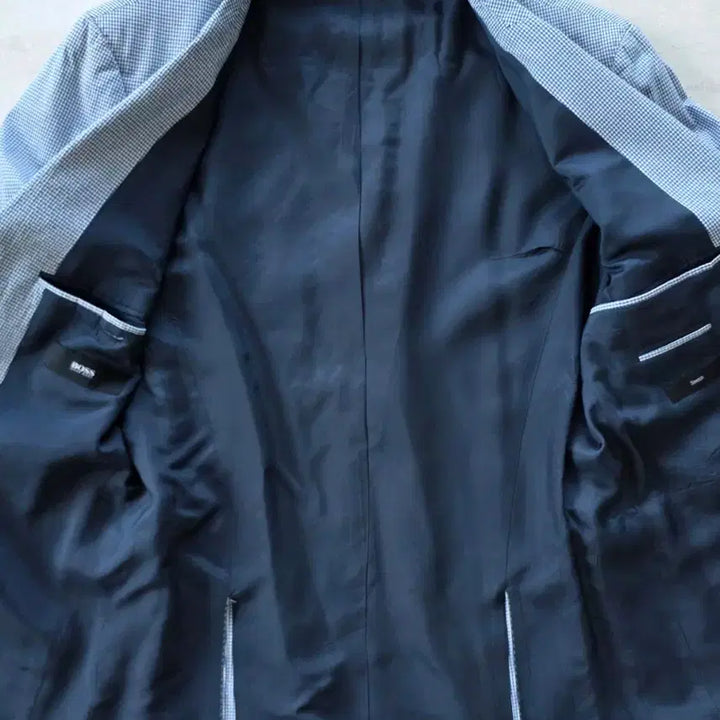[SOLD OUT] 휴고보스 마이크로 체크패턴 블레이저.95.M.