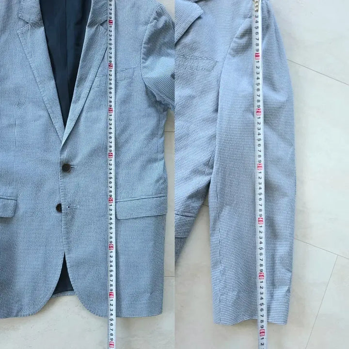 [SOLD OUT] 휴고보스 마이크로 체크패턴 블레이저.95.M.
