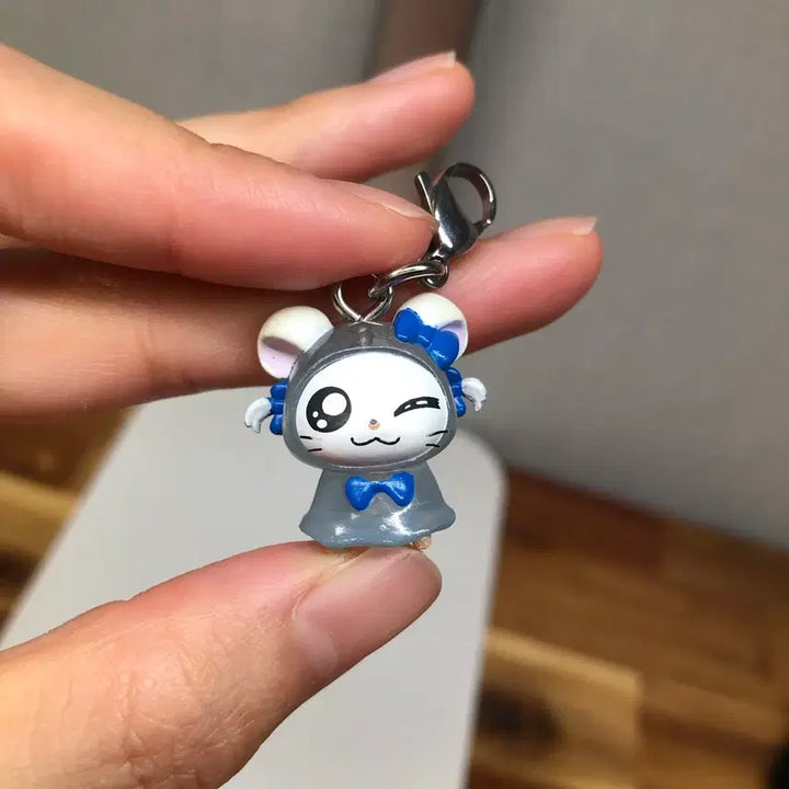 [BUNJANG] Hamutaro Mejirushi Ribbon Gacha / 햄토리 메지루시 리본 가챠