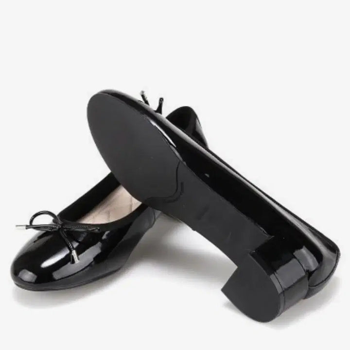 [BUNJANG] Barbara Leather Flat Shoes (235) / (1회착용) 바바라 소가죽 플랫(235)