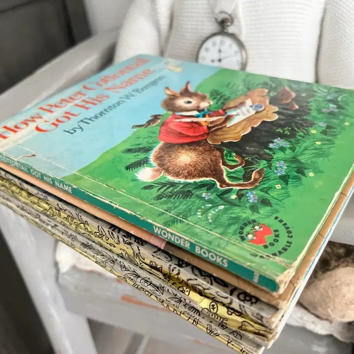[BUNJANG] Vintage Storybook 8-Piece Set / 빈티지 동화책 셋트 8p