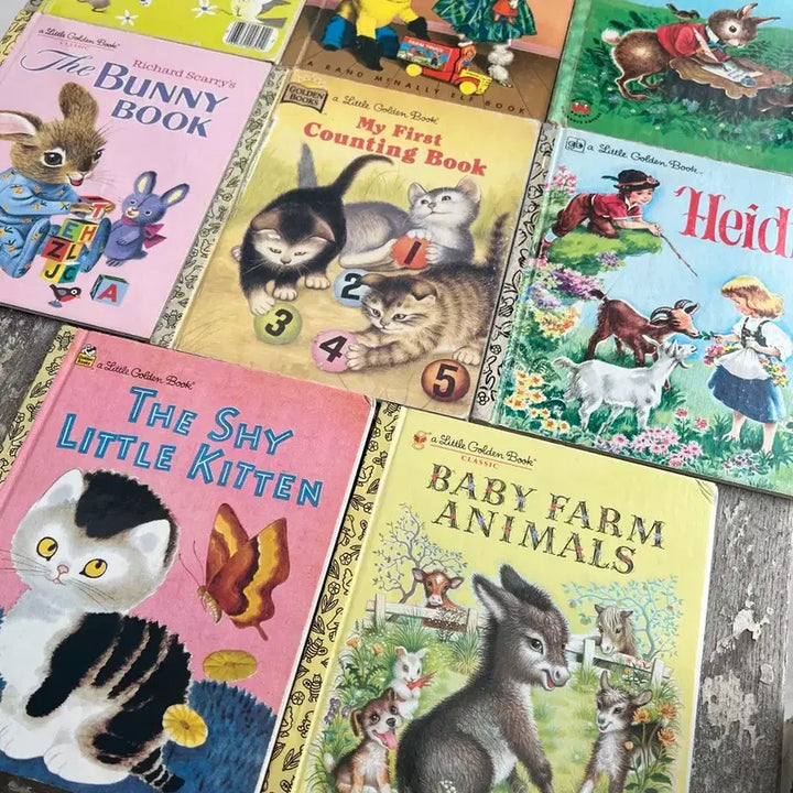 [BUNJANG] Vintage Storybook 8-Piece Set / 빈티지 동화책 셋트 8p