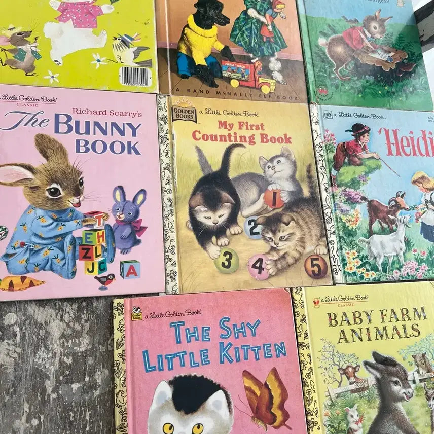 [BUNJANG] Vintage Storybook 8-Piece Set / 빈티지 동화책 셋트 8p