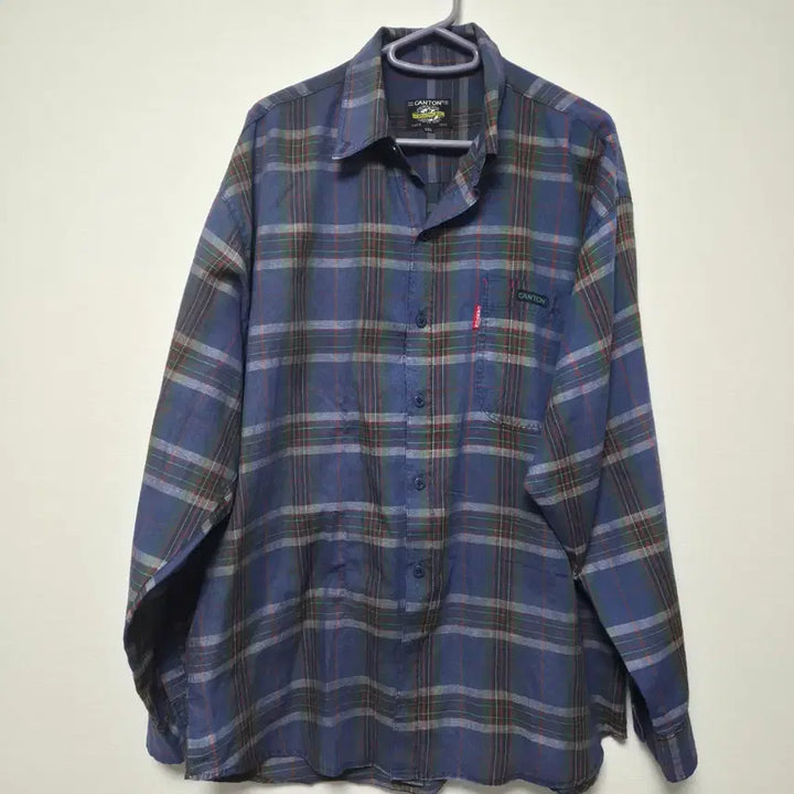 [BUNJANG] CANTON Checkered Casual Shirt / CANTON 캐주얼 체크 남방