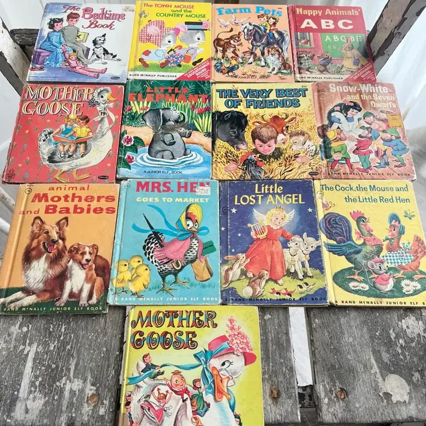 [BUNJANG] Vintage Storybook Bundle Set / 빈티지 동화책 13p