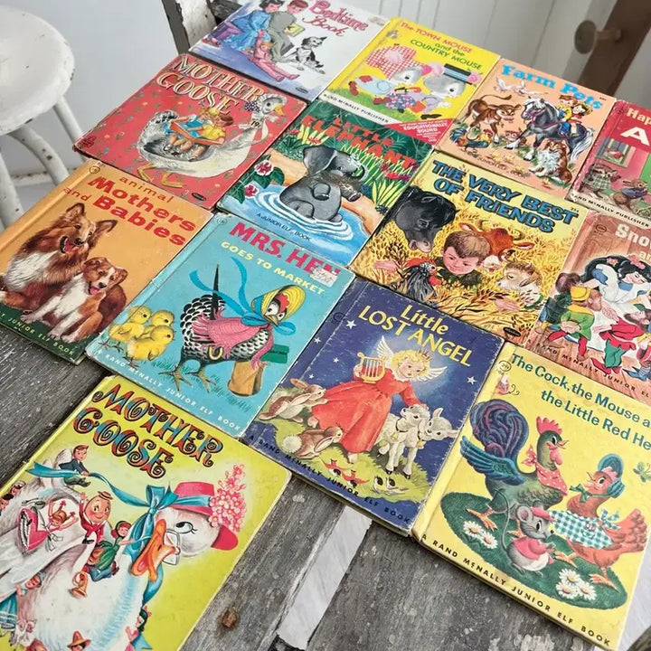[BUNJANG] Vintage Storybook Bundle Set / 빈티지 동화책 13p