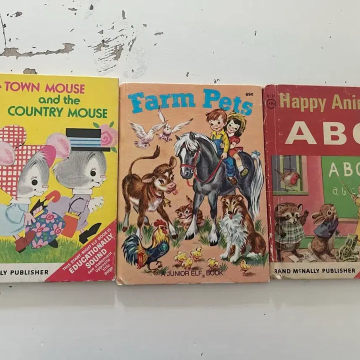 [BUNJANG] Vintage Storybook Bundle Set / 빈티지 동화책 13p