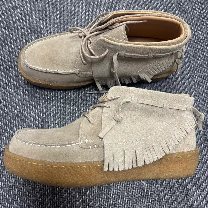 [BUNJANG] Romantic Move Native Wet Skin Shoes Beige 260 / 로맨틱무브 네이티브 웻스킨 슈즈 베이지 색상 260