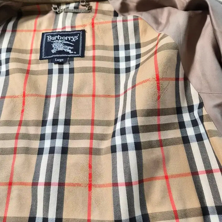 [SOLD OUT] 버버리 런던 체크 안감 자켓 L