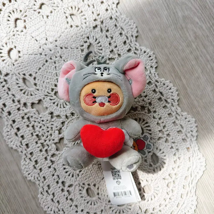 [BUNJANG] Kakao Friends Jerry Chunsik Keyring / [새상품] 톰과제리 카카오프렌즈 콜라보 제리 춘식이 키링