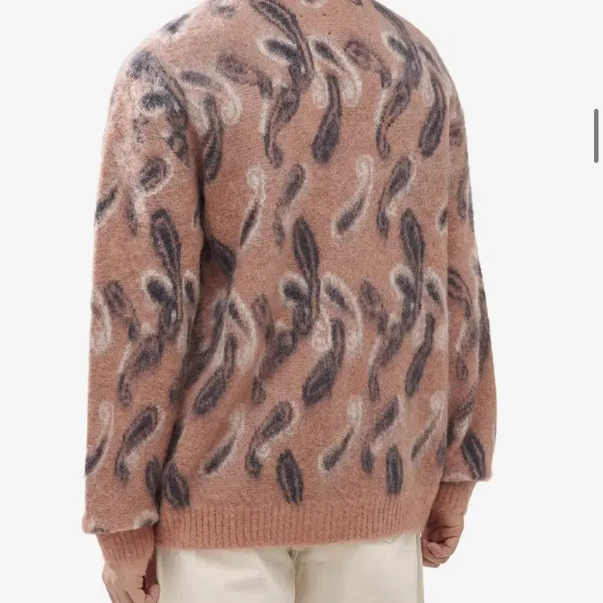 [BUNJANG] Needles Paisley Mohair Cardigan Pink L / [급처]니들스 페이즐리 모헤어 가디건 핑크 L사이즈
