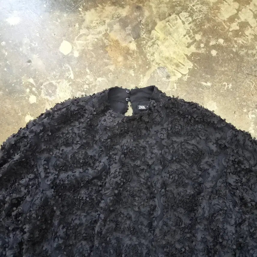 [BUNJANG] Zara Lace Appliqué Blouse S / S) ZARA 자라 레이스 블라우스 아플리케 블라우스