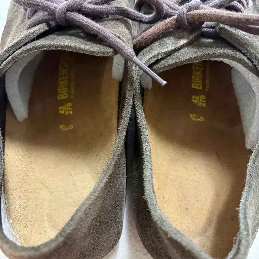 [SOLD OUT] [270] 버켄스탁 마인(MAINE) 스웨이드 샌들 슈즈 (브라운) 단품