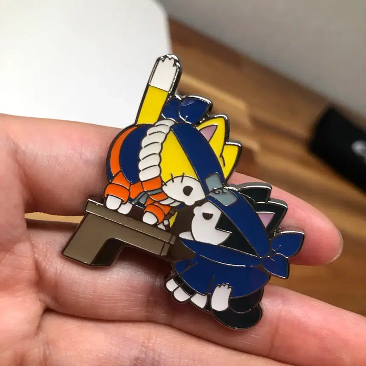 [BUNJANG] Naruto Sasuke Badge / 냐루토 나루토 사스케 뱃지