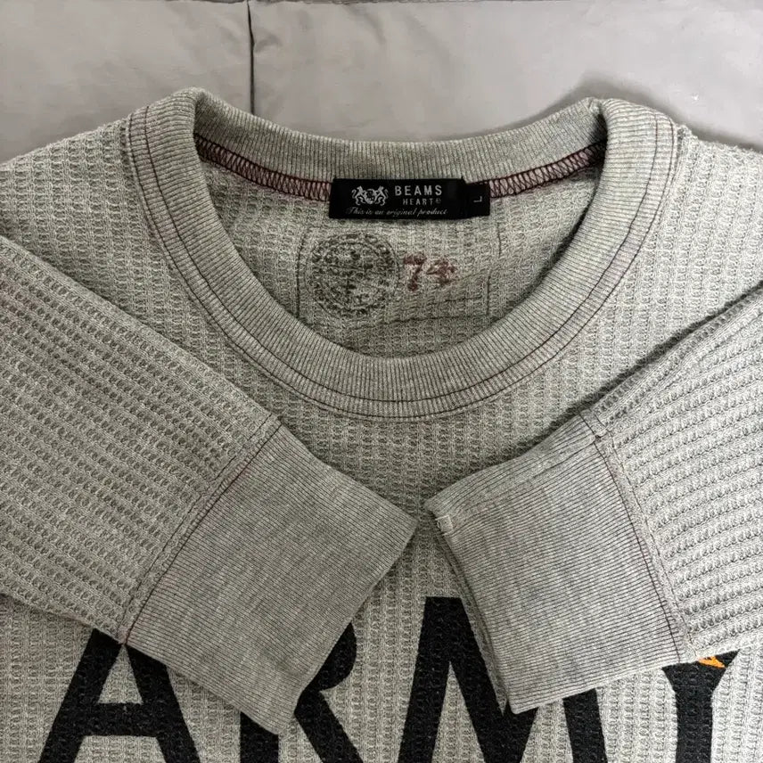 [SOLD OUT] 빔즈 ARMY 와플 롱슬리브 L