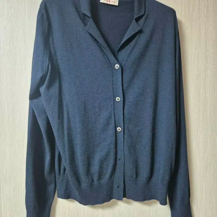 [SOLD OUT] 일라일 니트 가디건 M 네이비 ILAIL