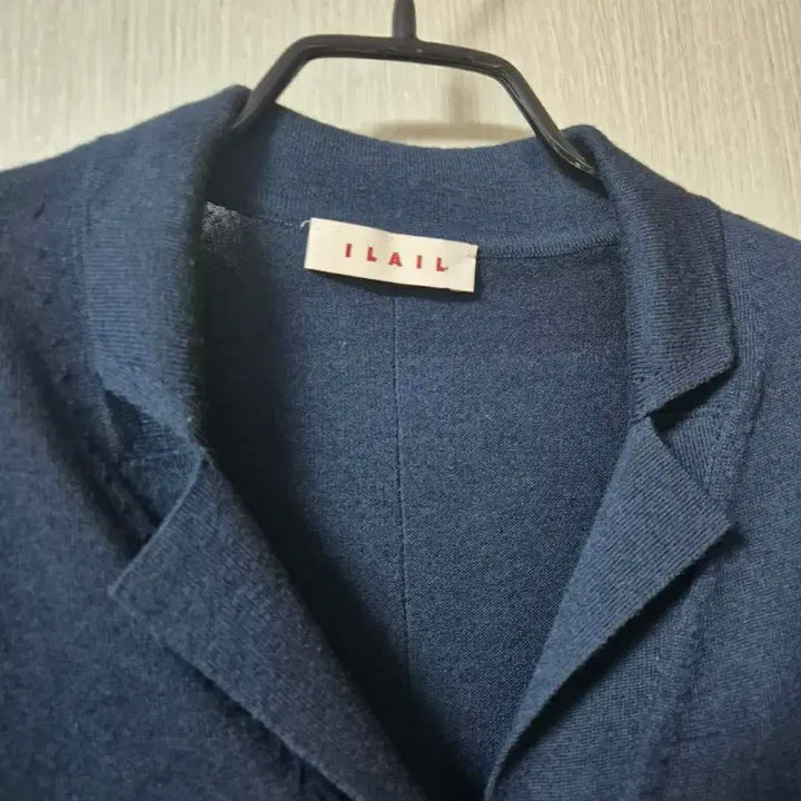 [SOLD OUT] 일라일 니트 가디건 M 네이비 ILAIL