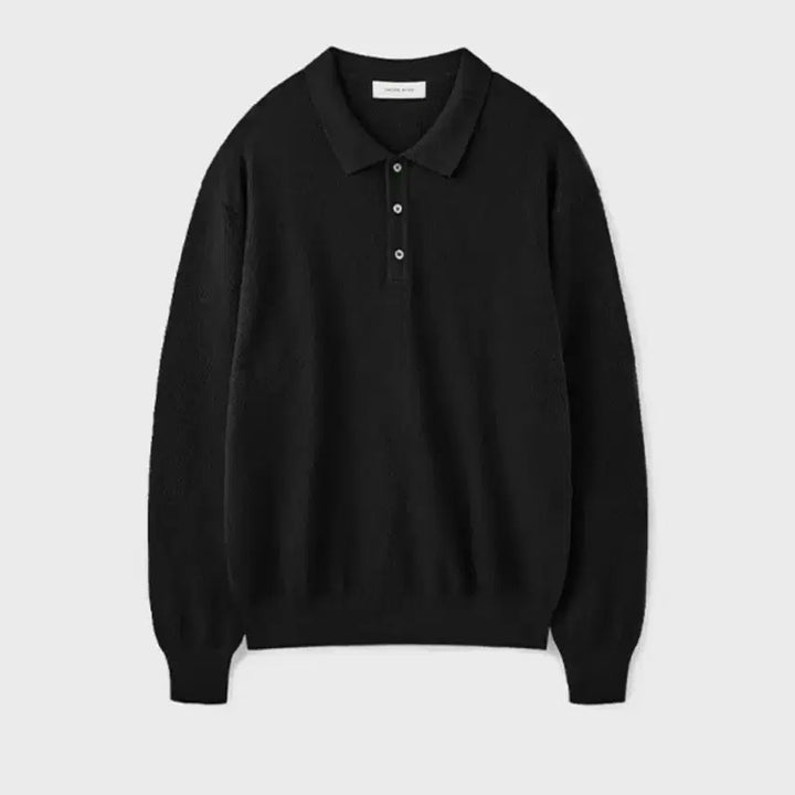 [SOLD OUT] 새상품 [유니온블루] 하드트위스트 폴로 니트 블랙 L