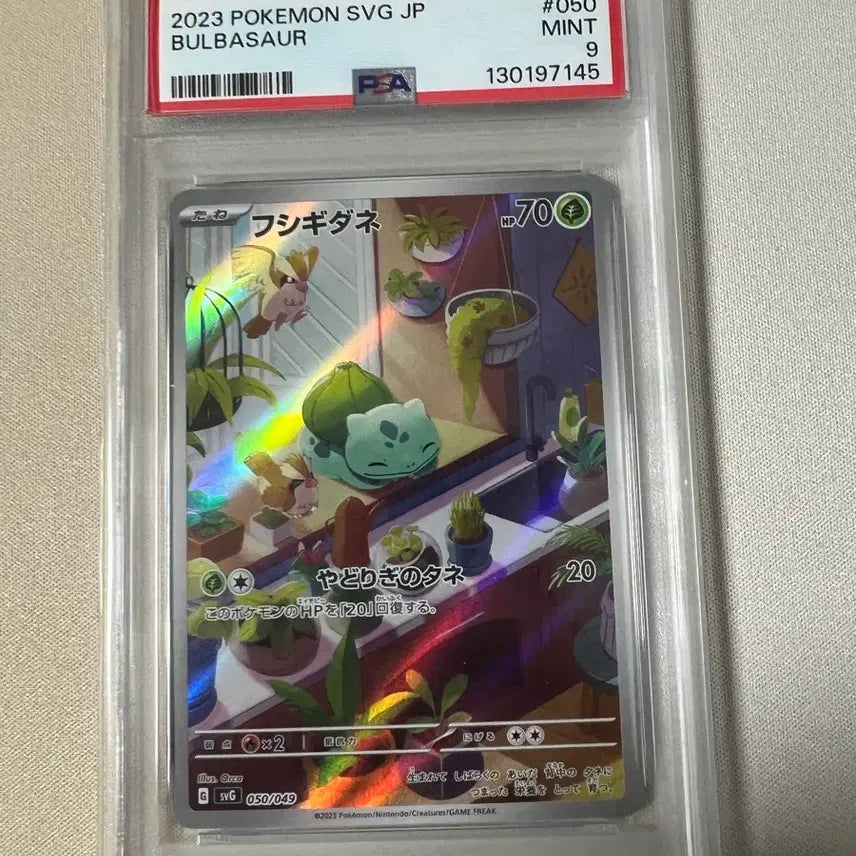 [BUNJANG] Pokemon Japanese Special Set Ivysaur Promo PSA 9 Card / 포켓몬카드 일판 스폐셜세트 이상해씨 프로모 psa9